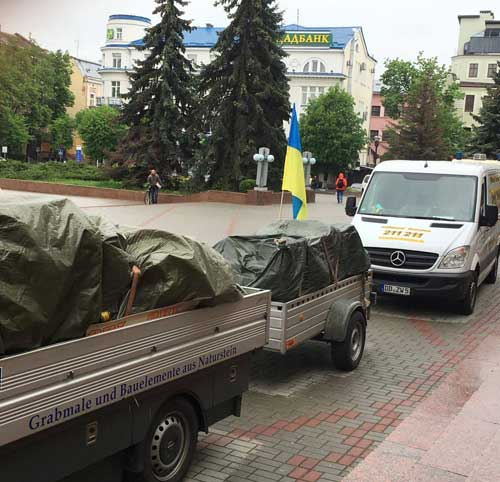 Автопробіг "Великодня поїздка за свободу та єдність України" прибув до Франківська