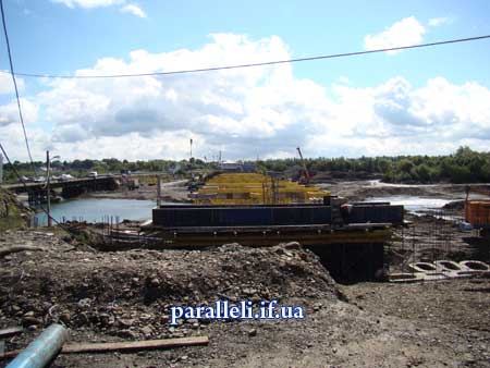 На дорозі державного значення Стрий-Чернівці-Мамалига будують новий міст На дорозі державного значення Стрий-Чернівці-Мамалига будують новий міст