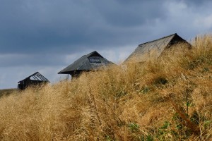 Покинуті полонинські хатинки