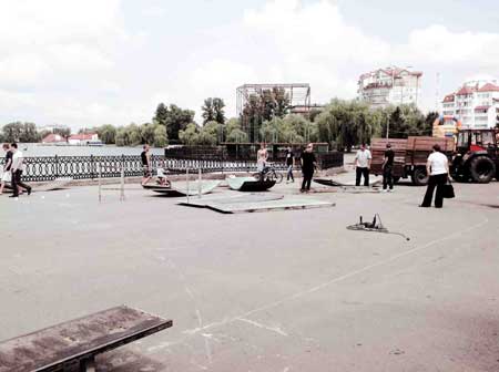 Влада Івано-Франківська намагається зруйнувати скейтпарк