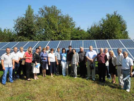Горяни використовують сонячну електроенергію