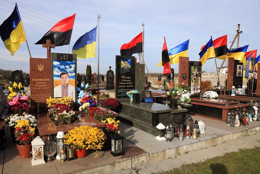 фото: могили захисників