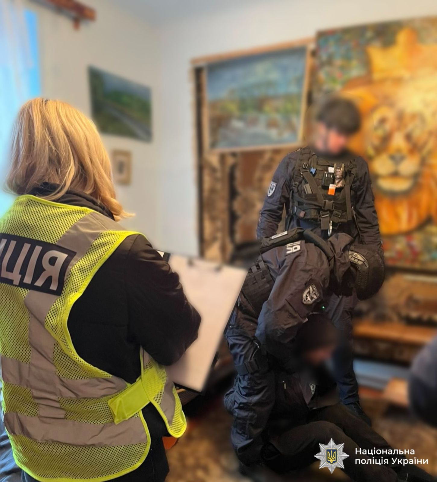 фото: з місця затримання