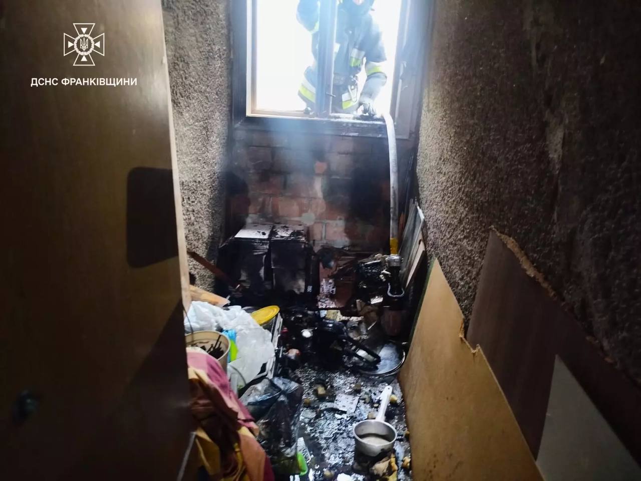 фото з місця пожежі