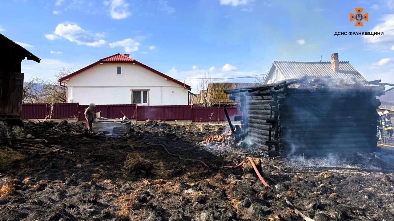 фото з місця пожежі