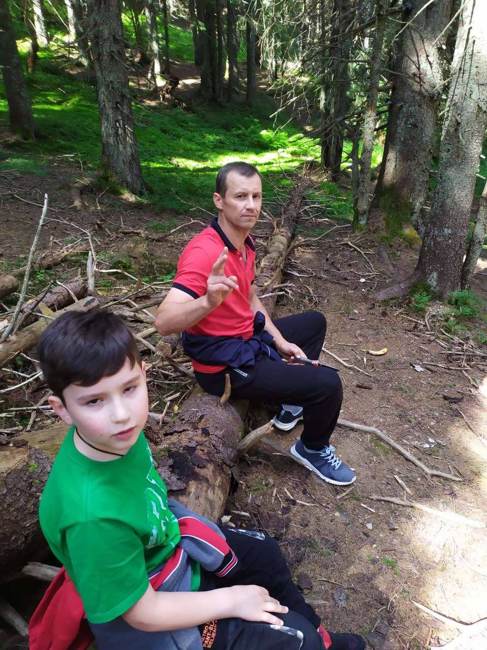 Павло Василів та його син