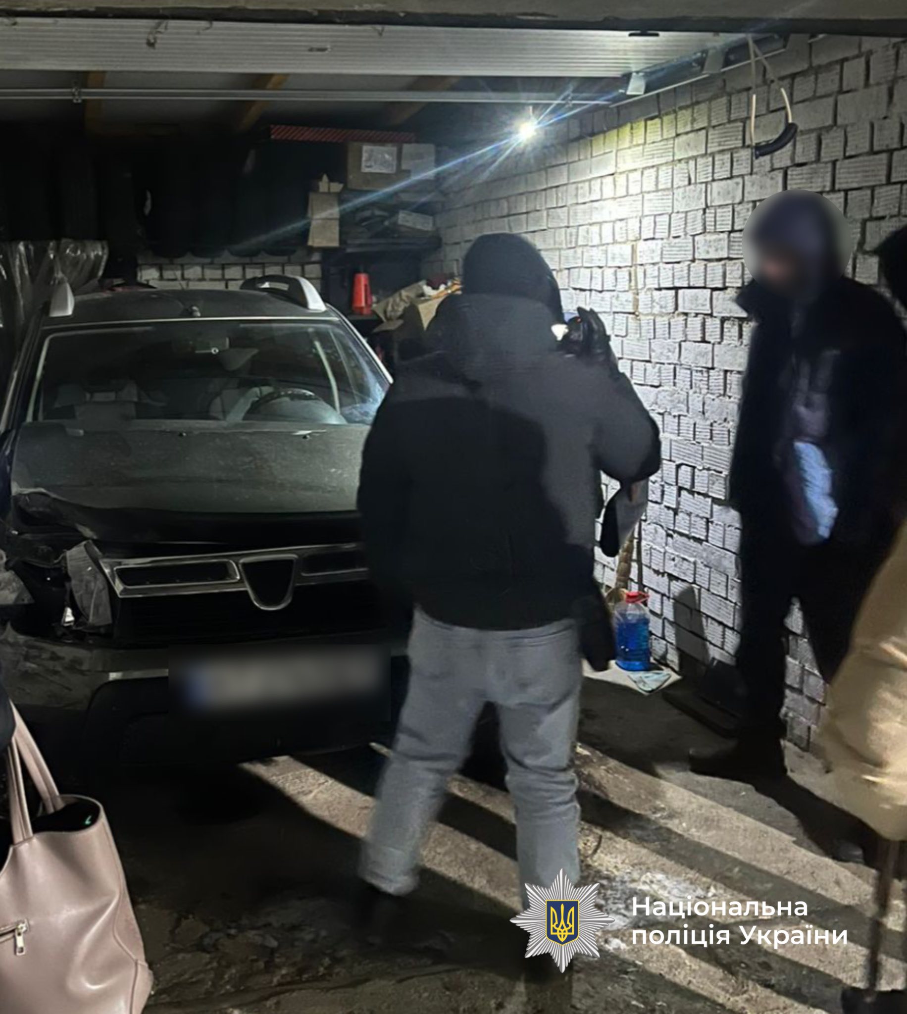 фото: з місця затримання