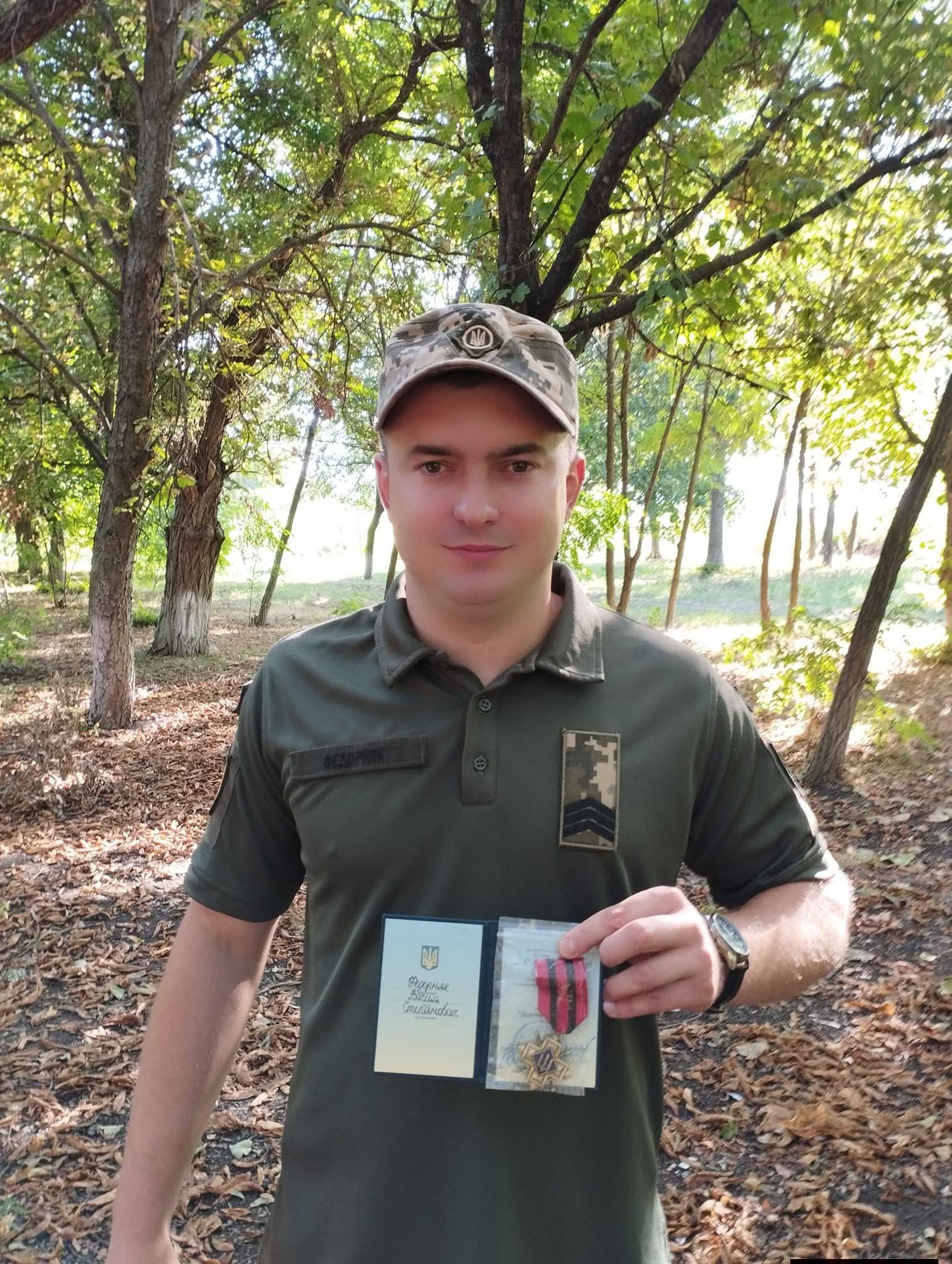 на фото: Василь Федорняк