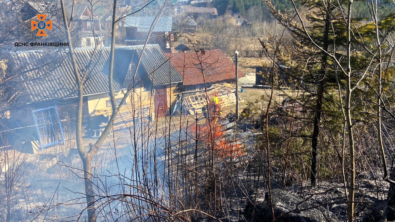 фото з місця пожежі