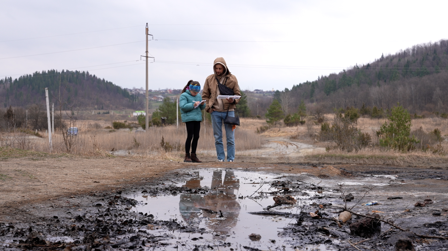 Андрій Коваль  донькою
